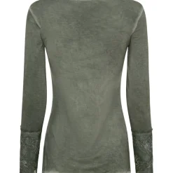 Marta Du Chateau dame bluse 11297 - Military