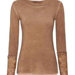 Marta Du Chateau dame bluse 11297 - Tabacco