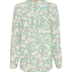 Marta Du Chateau dame bluse MdcAstrid 8128 - Aqua4100