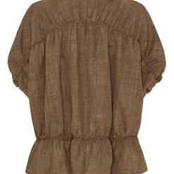 Marta du Chateau dame bluse MdcSaffron 258685 - Brown