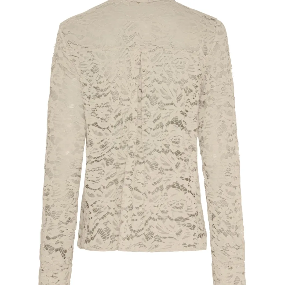 Marta du Chateau dame bluse MdcClaire H4180-W6 - Beige