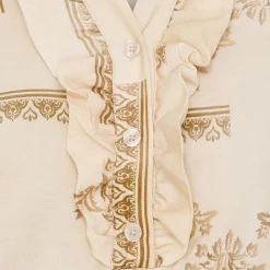 Marta du Chateau dame bluse MdcJoceline 5891 - Beige462