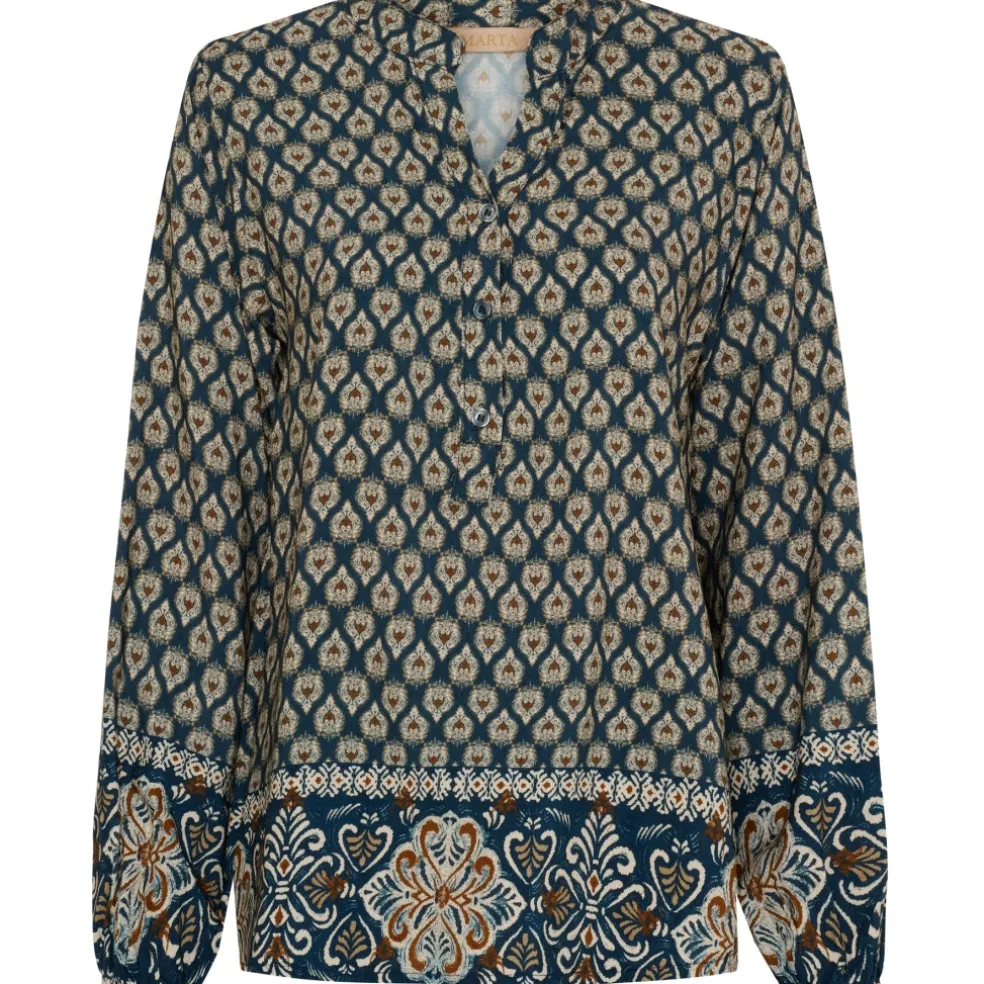 Marta du Chateau dame bluse MdcChristelle 6453 - Polvere1992tps