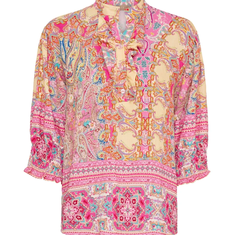 Marta du Chateau dame bluse MdcCharlie 6892 - Fuxia3607tpf