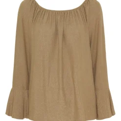 Marta Du Chateau dame bluse mdcAlexandra 6139 - Camello