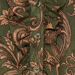 Marta du Chateau dame bluse MdcJoceline 5891 - Military5684tpk