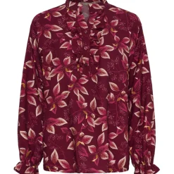 Marta du Chateau dame bluse MdcJoceline 5891 - Bordeaux840TPN