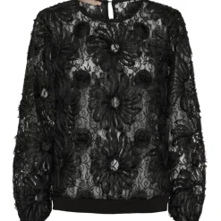 Marta du Chateau dame bluse MdcLykke 7688 - Black