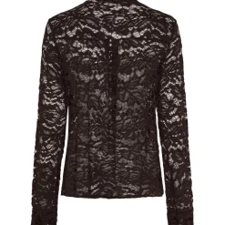 Marta du Chateau dame bluse MdcClaire H4180-W6 - Brown