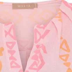 Marta du Chateau dame bluse MdcStine 7370C - Pink