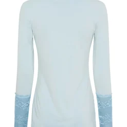 Marta Du Chateau dame bluse 11297 - Denim Chiaro