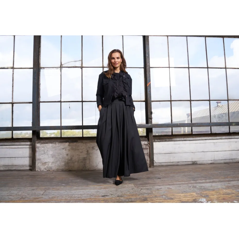 Marta du Chateau dame bluse MdcNaira 58221M - Black