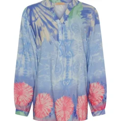 Marta Du Chateau dame bluse MdcAstrid 8128 - Jeans lh5357dbm2