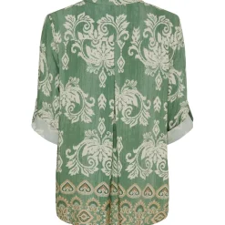 Marta Du Chateau dame bluse MdcFranziska 1614new - MilitaryHL013DB