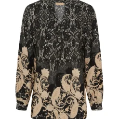 Marta Du Chateau dame bluse MdcAstrid 8128 - Nero3277