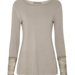 Marta Du Chateau dame bluse 11297 - Fango