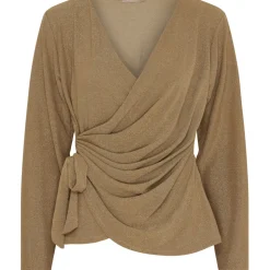 Marta du Chateau dame bluse MdcAndi 1612 - Beige