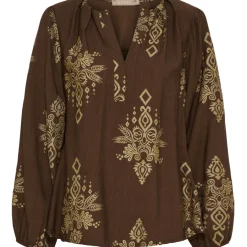 Marta du Chateau dame bluse MdcBayleaf 7705 - Moro30