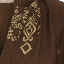 Marta du Chateau dame bluse MdcBayleaf 7705 - Moro30