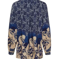 Marta Du Chateau dame bluse MdcAstrid 8128 - BlueScuro3277