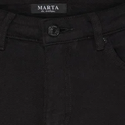 Marta du Chateau dame bukser MdcNat MDC224-8714 - Black