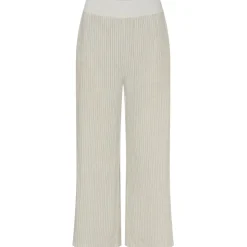 Marta Du Chateau dame bukser MdcAnette - Panna Beige 1752 Stripe