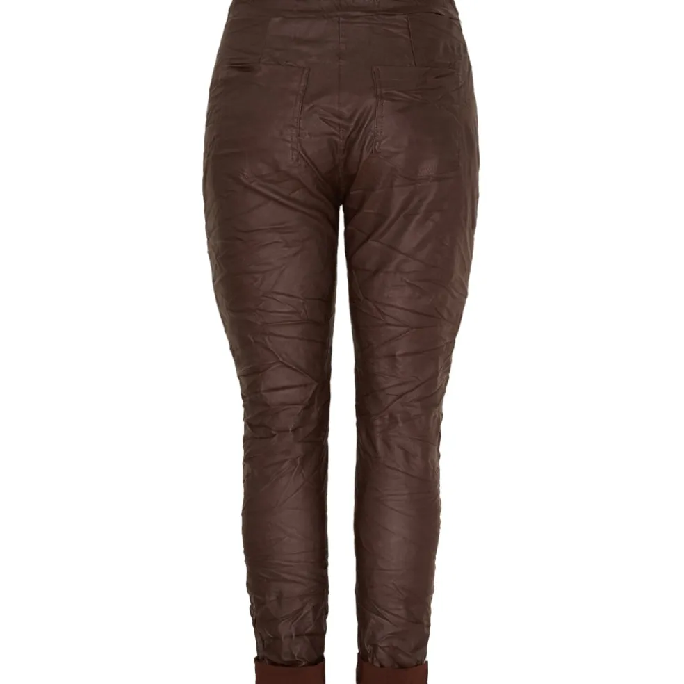 Marta du Chateau dame bukser MdcDelia 21557 - Brown