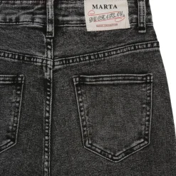 Marta du Chateau dame bukser MdcEmelda Mdc185-26187-1 - Dark Blue Denim