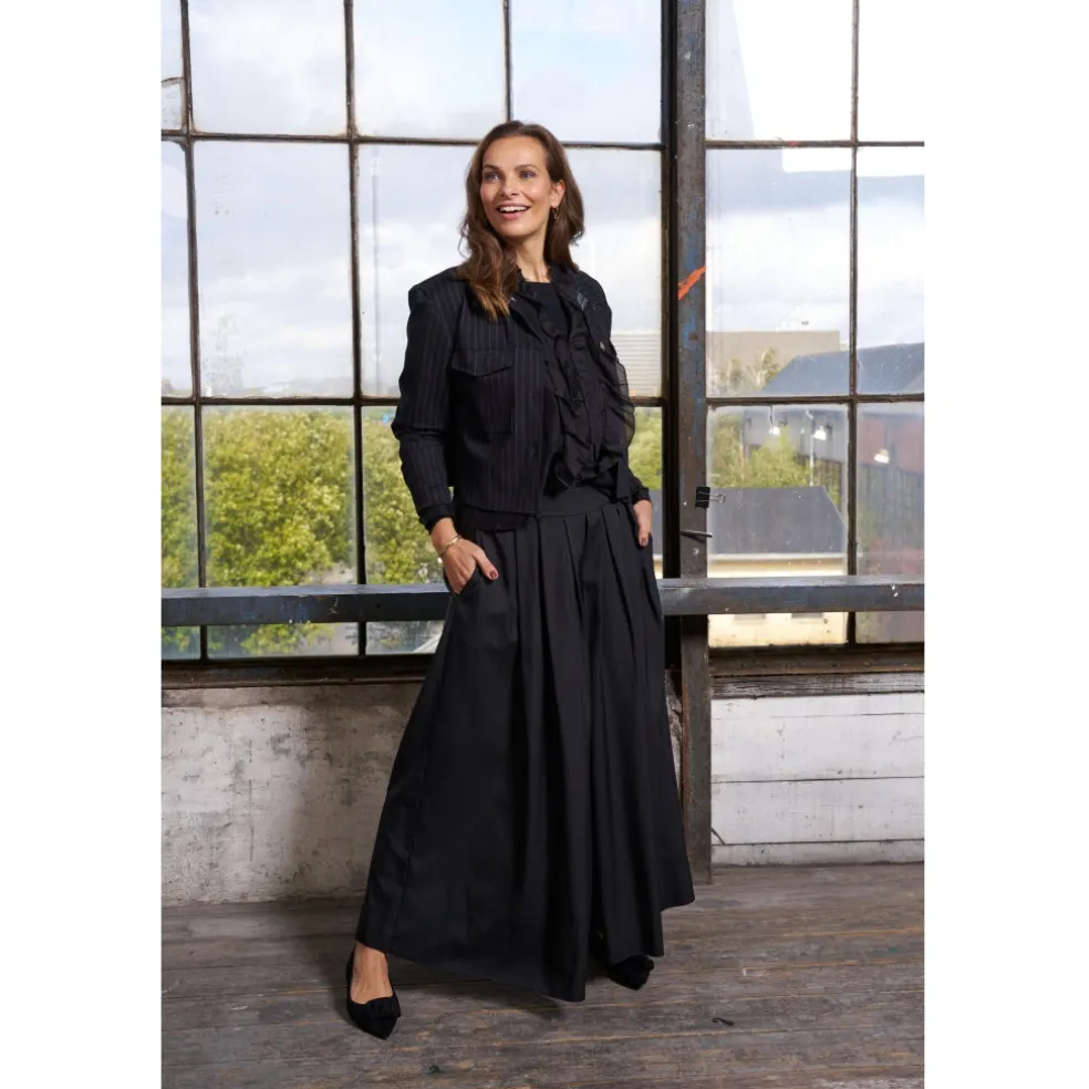 Marta du Chateau dame bukser MdcAmethyst 246424 - Black