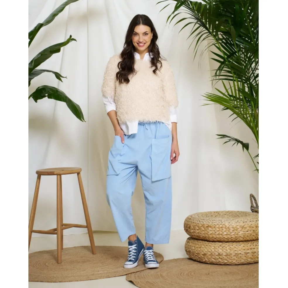 Marta du Chateau dame bukser MdcFlorence 62786 - Celeste2389