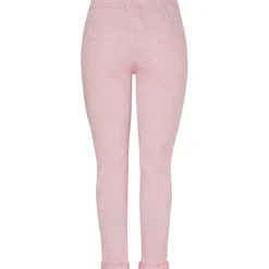 Marta Du Chateau dame bukser MdcTalia - Baby Pink/White Flower