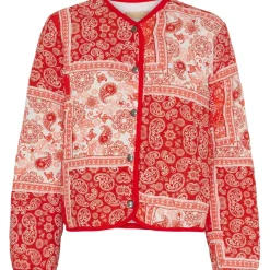 Marta Du Chateau dame jakke MdcRoseanne - RedFH1186