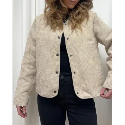 Marta Du Chateau dame jakke MdcRoseanne - Beige