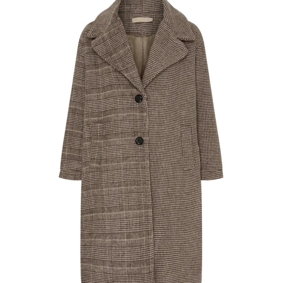 Marta Du Chateau dame jakke MdcGrace 94436 - Brown-S