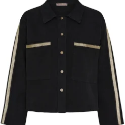 Marta du Chateau dame jakke MdcCaprice 6598 - Black