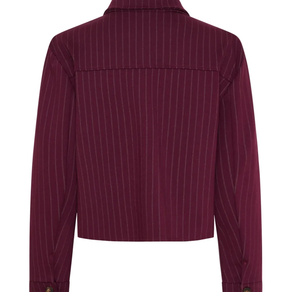 Marta du Chateau dame jakke MdcOpal 83769 - Bordeaux6269