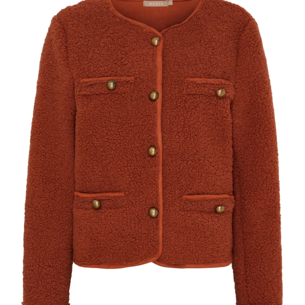 Marta du Chateau dame jakke MdcFrost 258949 - Coccio