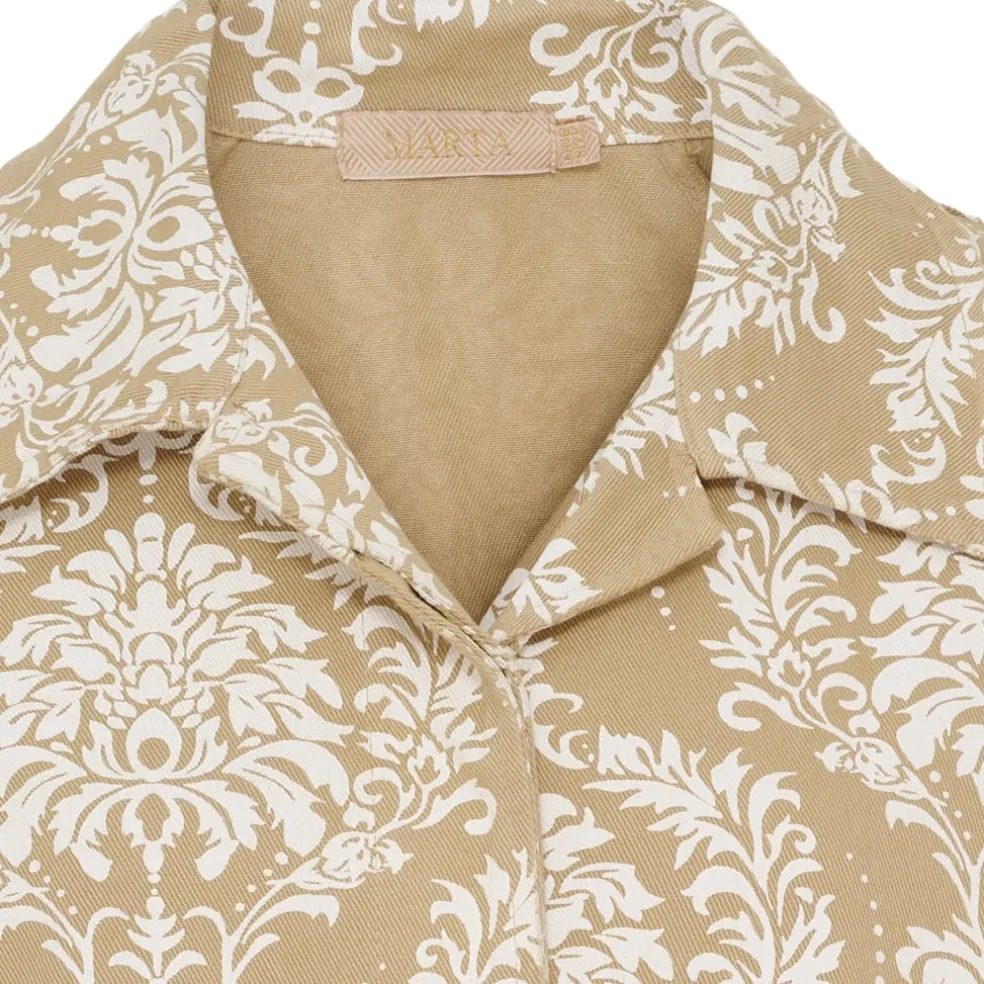 Marta du Chateau dame jakke MdcClarisse 249271 - Cappucino5038