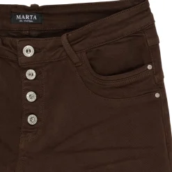Marta du Chateau dame jeans MdcNoma MDC230-8710 - Brown
