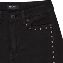 Marta du Chateau dame jeans MdcIngeborg MDC225-8529 - Black