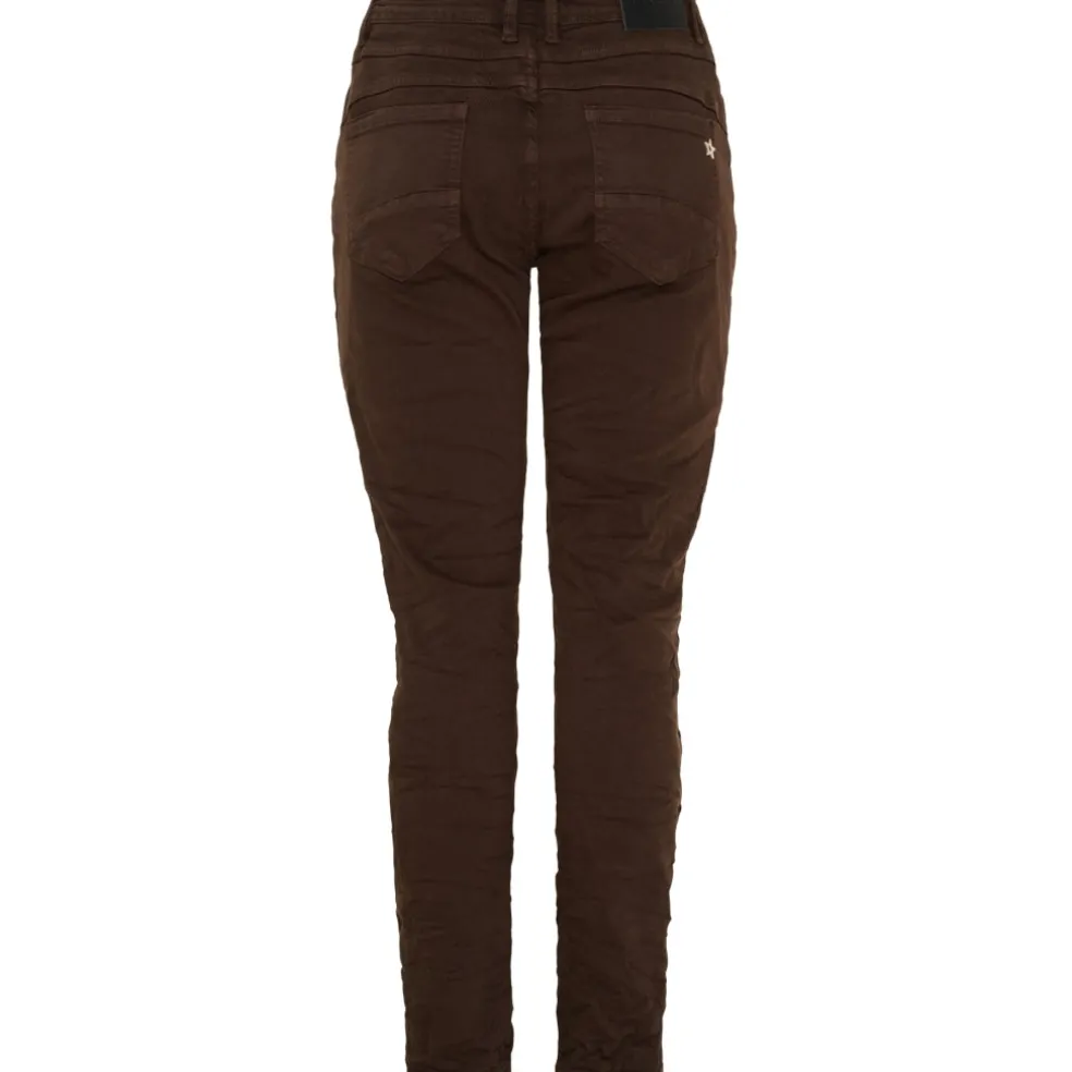 Marta du Chateau dame jeans MdcNora MDC229-8711 - Brown