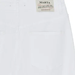 Marta Du Chateau dame jeans MdcVanda - White