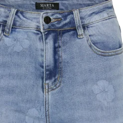 Marta Du Chateau dame jeans MdcAlmira - Denim