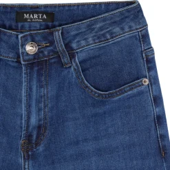 Marta du Chateau dame jeans MdcMarisa MDC219-8552 - Denim