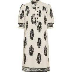 Marta du Chateau dame kjole MdcNaomi 259077-1 - Beige/Black