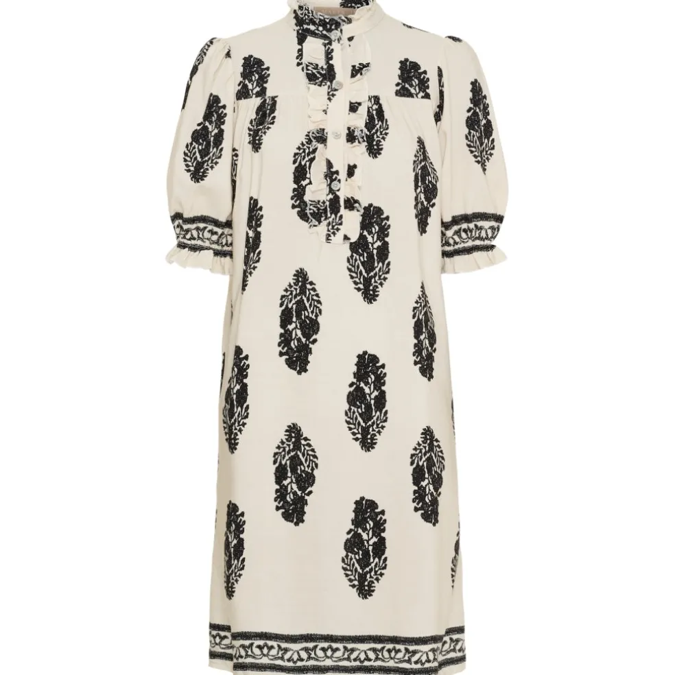 Marta du Chateau dame kjole MdcNaomi 259077-1 - Beige/Black