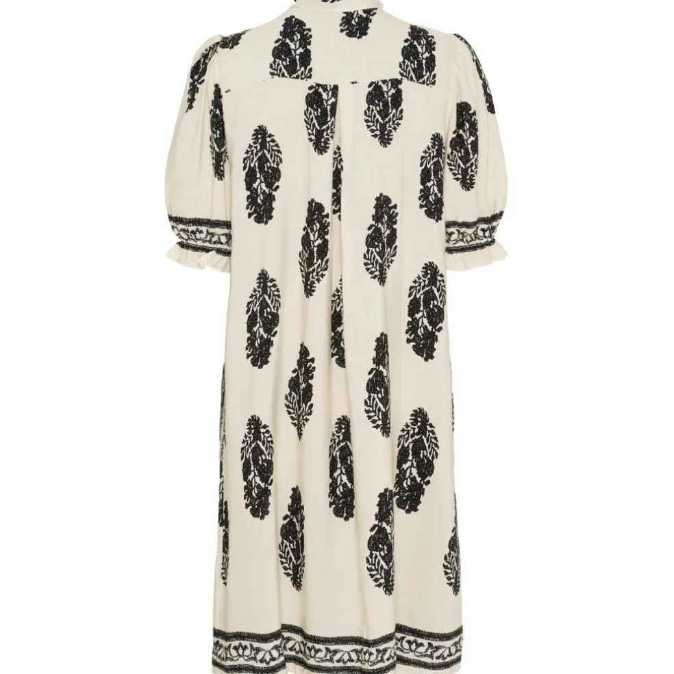 Marta du Chateau dame kjole MdcNaomi 259077-1 - Beige/Black