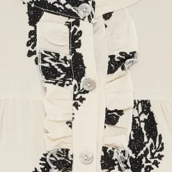 Marta du Chateau dame kjole MdcNaomi 259077-1 - Beige/Black