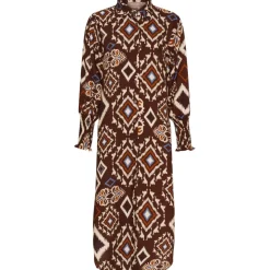 Marta du Chateau dame kjole MdcNatty 7617 - Marrone1489