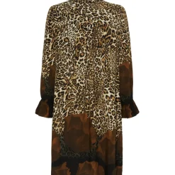 Marta du Chateau dame kjole MdcSylvie 31170 - Tabacco2575M9